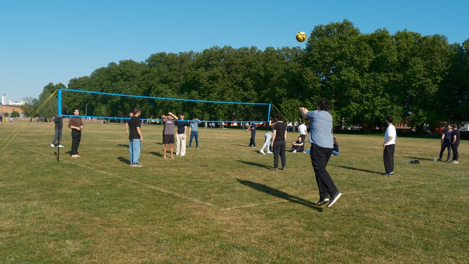 Volei în parc