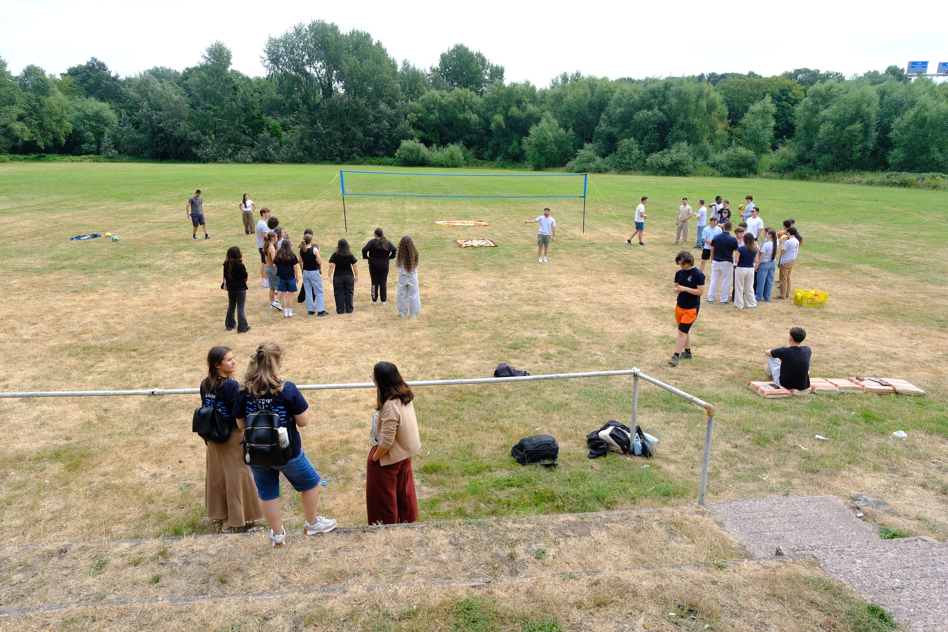 Young people together