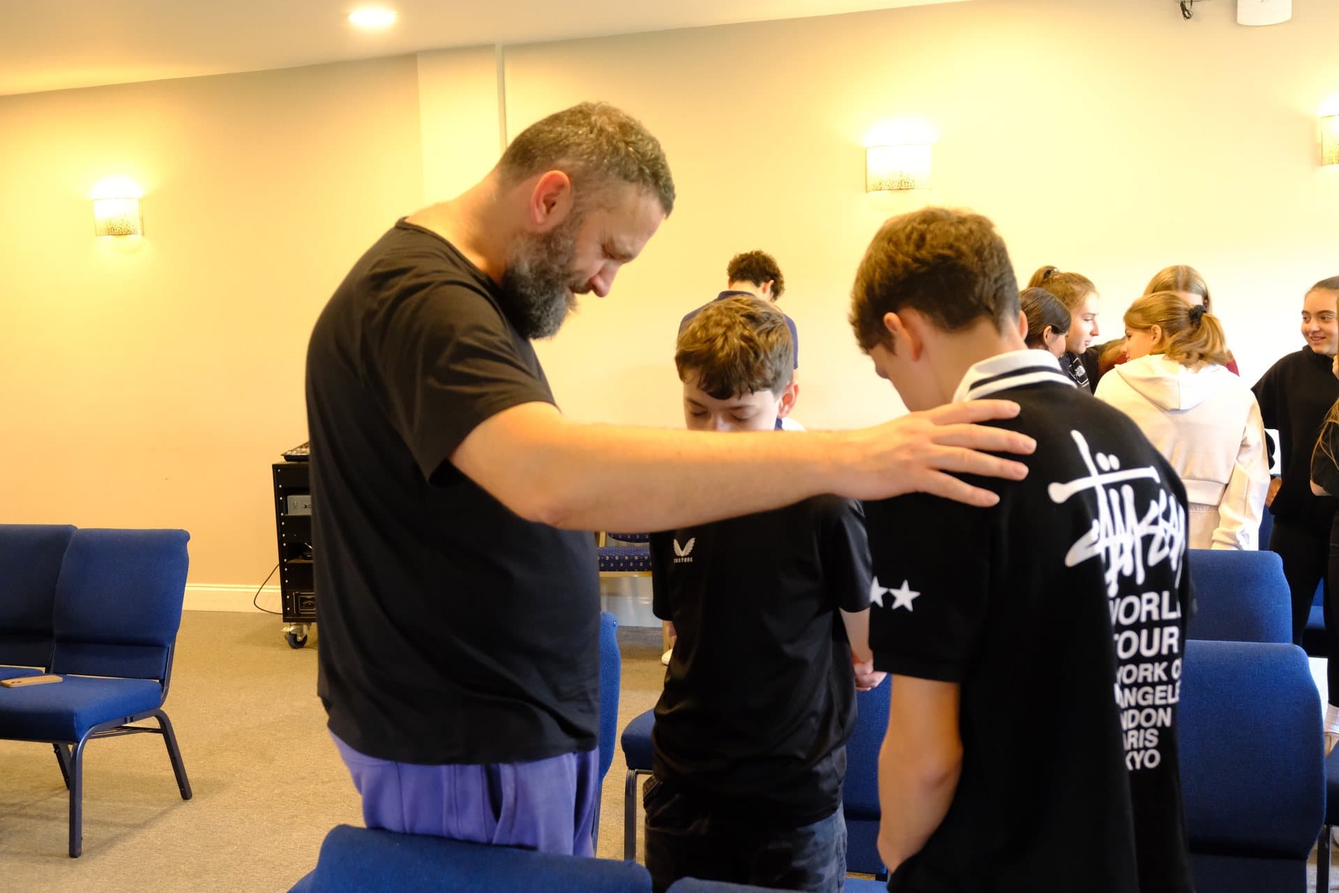 Praying for one another