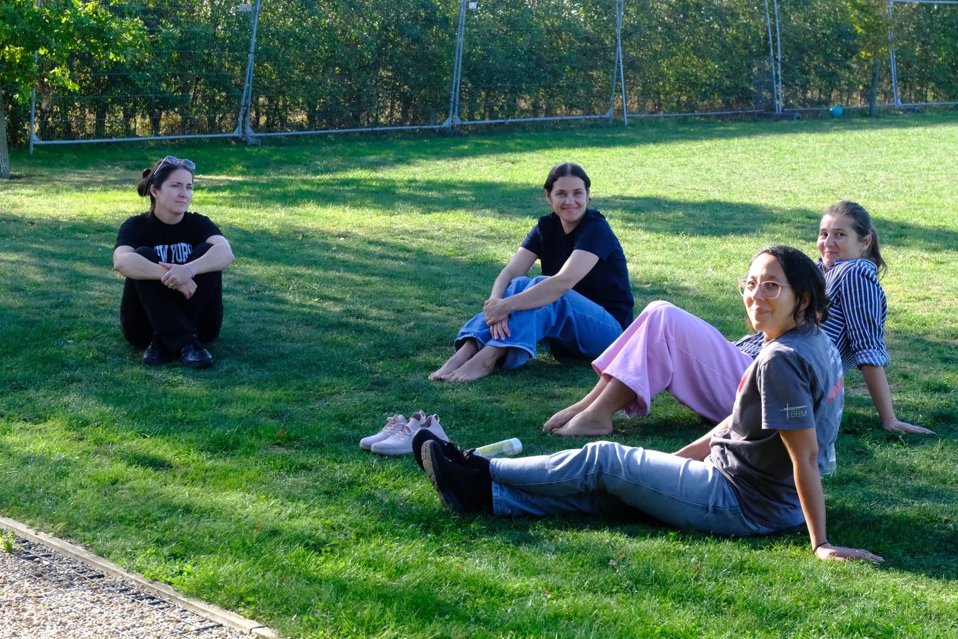 Fellowship on the grass