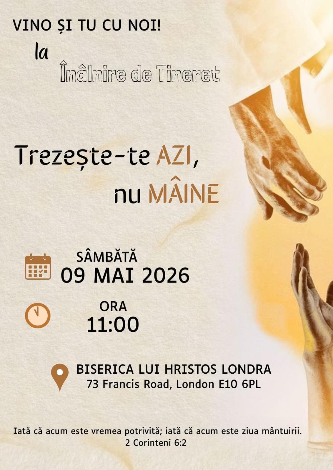 Întâlnirea tinerilor — Londra